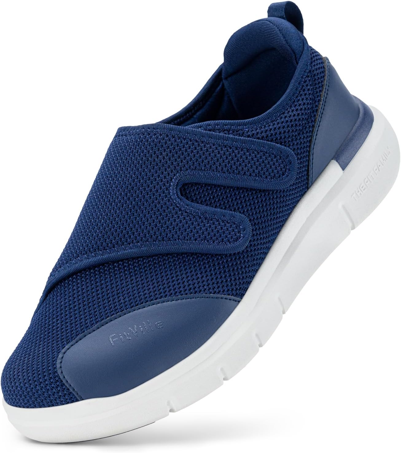 FitVille Diabetic Shoes for Men Extra Wide Width XX-Wide Orthopedic Slip-on Shoes Adjustable Closure Walking Sneakers with Arch Support Cushioning Therapeutic for Swollen Feet